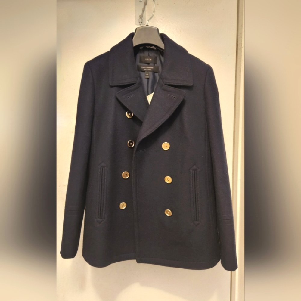 J.Crew Wool Peacoat Andover 2008 - Navy 12P